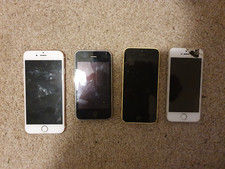 Collection of 4 Apple I Phones
