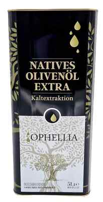 Ophellia Extra Virgin Öl Olivenöl von höchster Qualität Speiseöl 1L/3L/5L