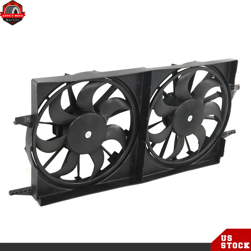 Conjunto de ventilador de refrigeración del radiador para Chevrolet Malibu 1997-2002 88986473 Foto 3 de 4