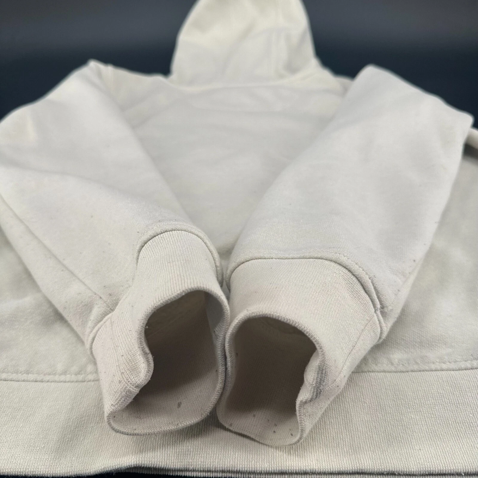 OFF WHITE Felpa con cappuccio pullover Carhartt Relaxed Fit DONNA bianco sporco arancione TAGLIA L