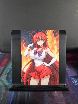 Rias Gremory High School DxD Art Card Glitter Anime Waifu CCG Collectible