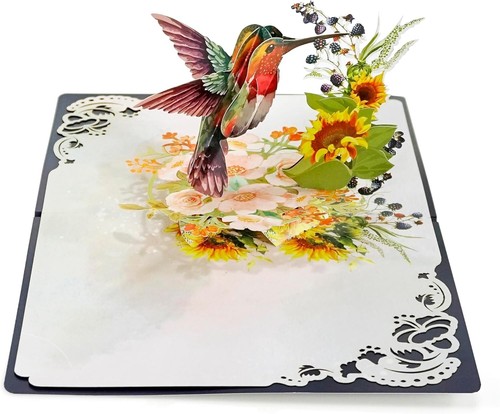 Elegant Handcrafted 3D Flower Card - Perfect for Mother's Day Celebrations - Picture 10 of 11