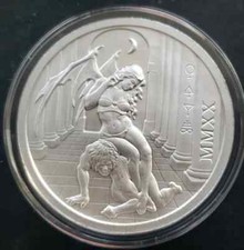 2020 Temptation of the Succubus - BU Finish 2 oz .999 Fine Silver BU BACKORDER 109.98 per troy oz