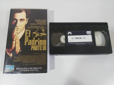 Der Pate Teil III Montage Final Regisseur Coppola Al Pacino - VHS Spanisch - Bild 1 von 3