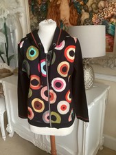 Dolcezza A/w 24 New Season Hooded Jacket Nwt Size Small Rrp £119
