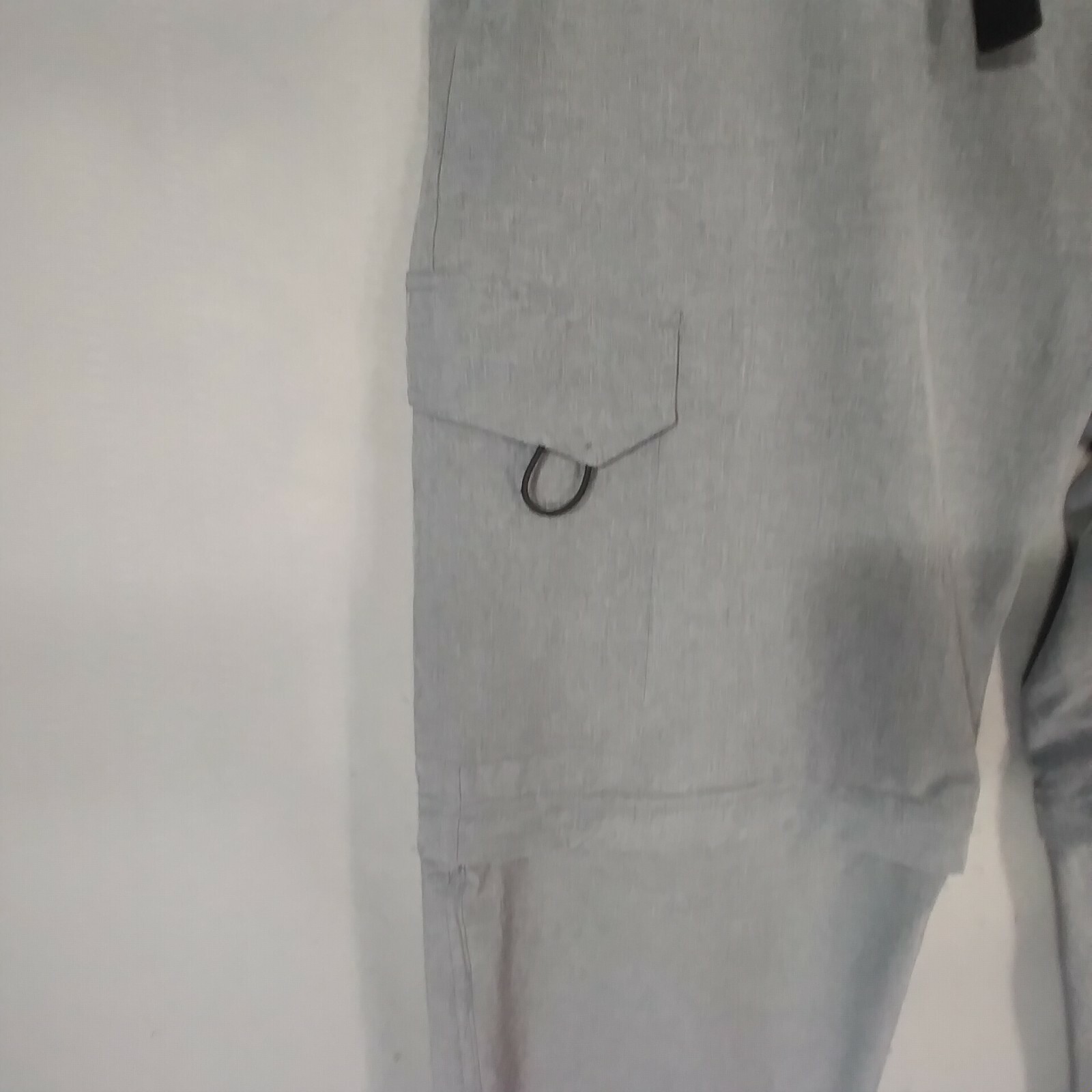 Reel Legends cargo pants shorts combo men's 38 x 30 Gray Flex stretch