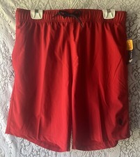 U.S. Polo Assn Swim Trunks Men's Medium Board Shorts Red Large NWT