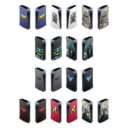 BATMAN DC COMICS LOGOS & COMIC BOOK VINYL SKIN SONY PS5 DIGITAL EDITION CONSOLE
