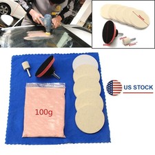 10pcs Car Glass Scrach Remover Polishing Kit ...