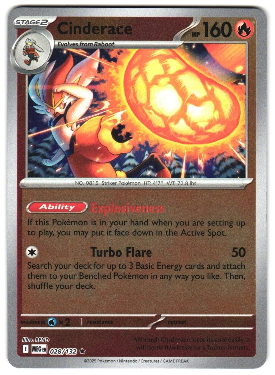 pokemon cards cinderace Pokemon Trading Card Game main image 0