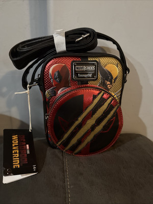 Loungefly Deadpool And Wolverine Crossbody Bag