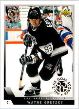 93/94 UPPER DECK ALL-TIME GOAL SCORER GOLD Wayne Gretzky #99