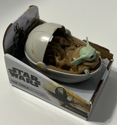 Star Wars The Mandalorian The Child & Pram RC 27 MHz w/ Remote Baby Yoda New
