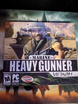 MARINE HEAVY GUNNER VIETNAM by Groove Games - Shooter PC Game Brand New SEALED