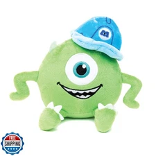 Buckle-Down Disney Dog Toy, Monster Inc, Plush (Monster Inc Mike)
