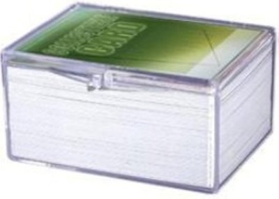 5 x Card Storage Case - (100ct) Ultra Pro HINGED Clear Plastic Box #43005 - E...