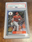 Shohei Ohtani 2022 Topps Silver Pack Blue /150 PSA 9 Angels Dodgers