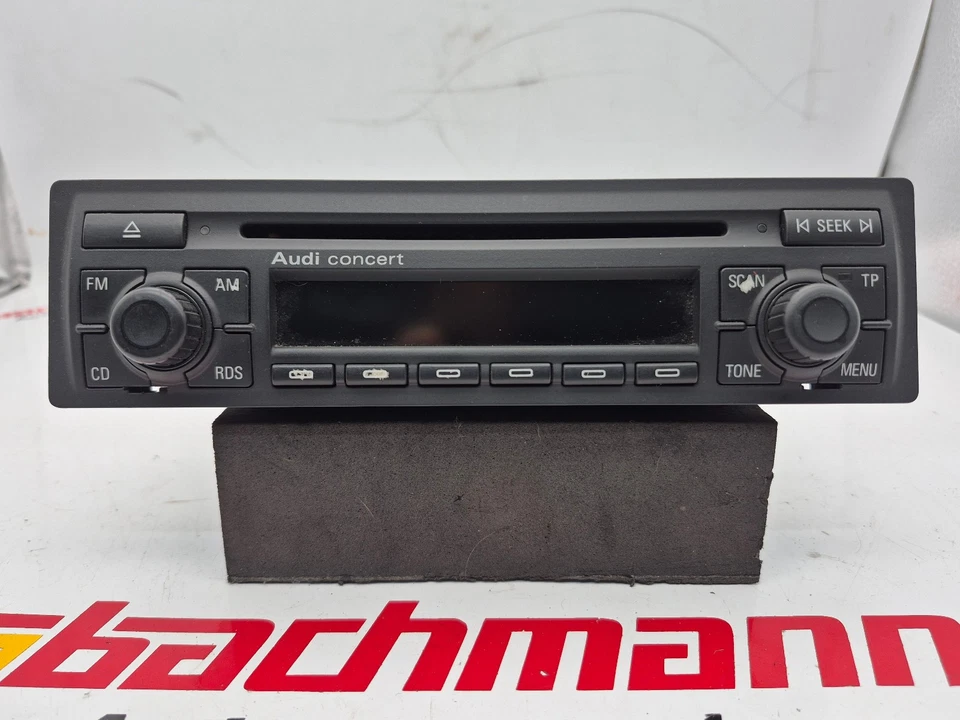 Autoradio Audi Concert A6 4B  A4 B5 4B0035186Q mit Radio Code - Bild 2 von 4