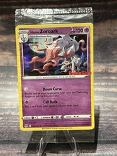 Hisuian Zoroark SIGILLATO Gamestop Exclusive 076/196 Promo Holo quasi nuovo