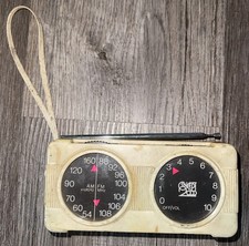 Concept 2000AM/FM Portable Vintage Radio 5302 Made in Hong Kong