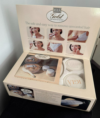 IGIA Electrolysis Device Ultra Hair Removal System In Original Box