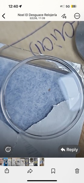 Genuine Omega Plastic Glass Acrylic