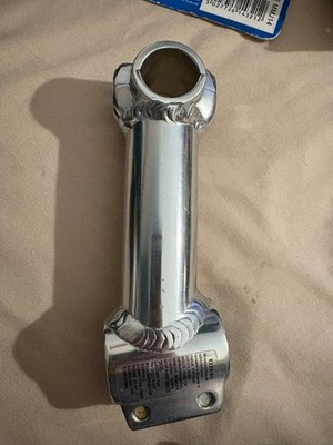 SILBERNER 115 MM GESCHWEISSTER LENKERVORBAU - BRANDNEU - UK-VERKÄUFER