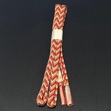 Pure silk braided obijime, hand-knitted kimono belt cord, unused