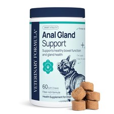 Veterinary Formula Smart Vitality Anal Gland Soft Chews for Dogs, 60 60 ct