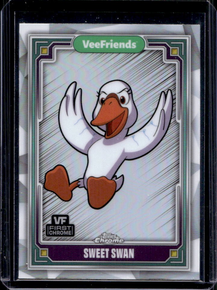2025 Topps Chrome VeeFriends Sweet Swan Refractor #64