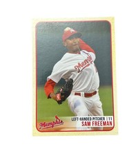 2014 Brandt Memphis Redbirds Sam Freeman Team Set Card