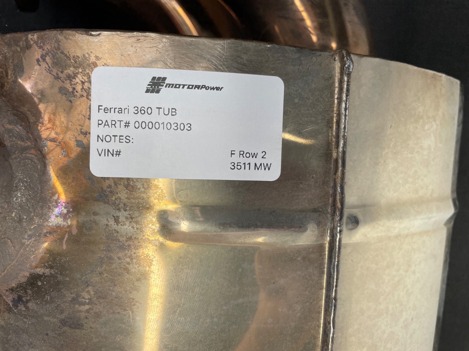 1999 to 2005 Ferrari 360 TUBI Style Exhaust System 000010303
