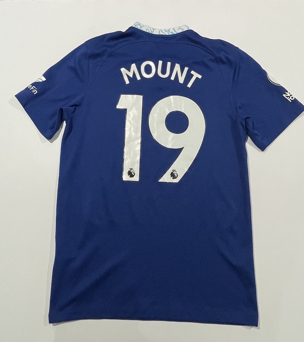 Nike Chelsea UCL Mason Mount 2022/23 Home Men's Soccer Jersey Size