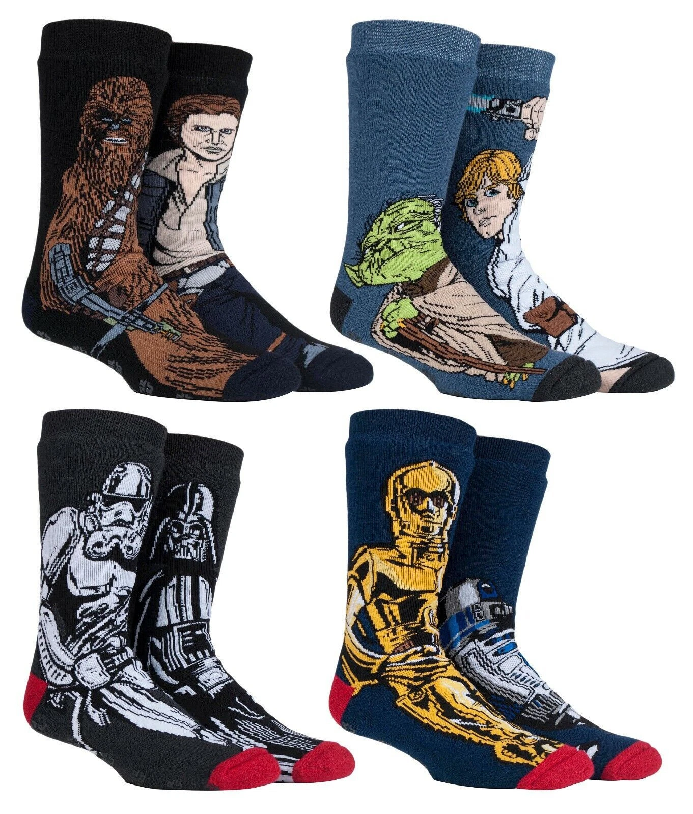 Heat Holders - Mens Star Wars Thermal Slipper Socks with Grips
Opens in a new window or tab