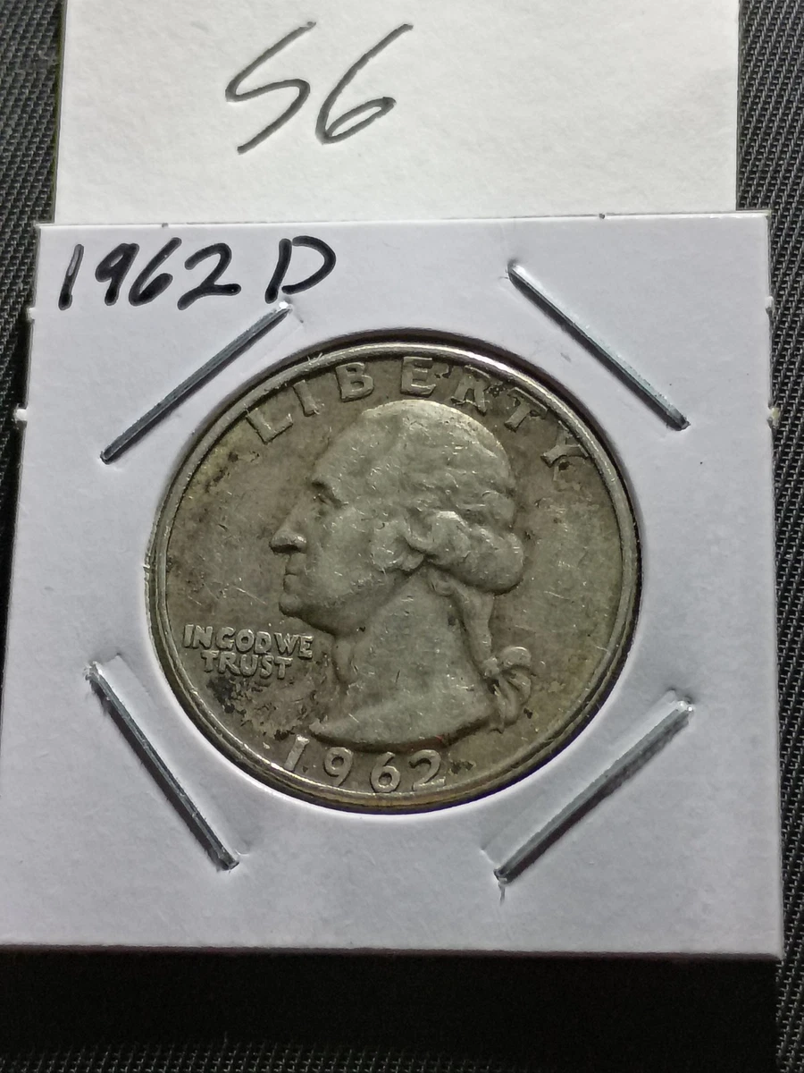 D Washington Quarter 1962 for sale | eBay