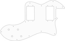 WD Custom Pickguard For Fender Classic Player Telecaster Thinline Deluxe #04R...