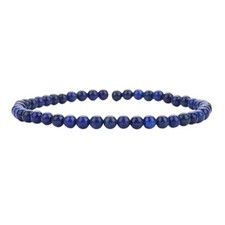 Handmade 4mm Tiny Beads Bracelet   Natural Healing Stone Beads for Yoga, Mala, a