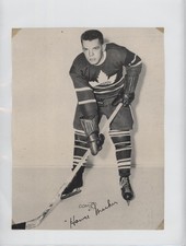 1945-54 Quaker Oats Photos Howie Meeker (Dark Sweater) z9k