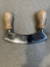 FAMA Maniago Inox Stainless Steel Kitchen Rocker Knife Slicer Made in Italy