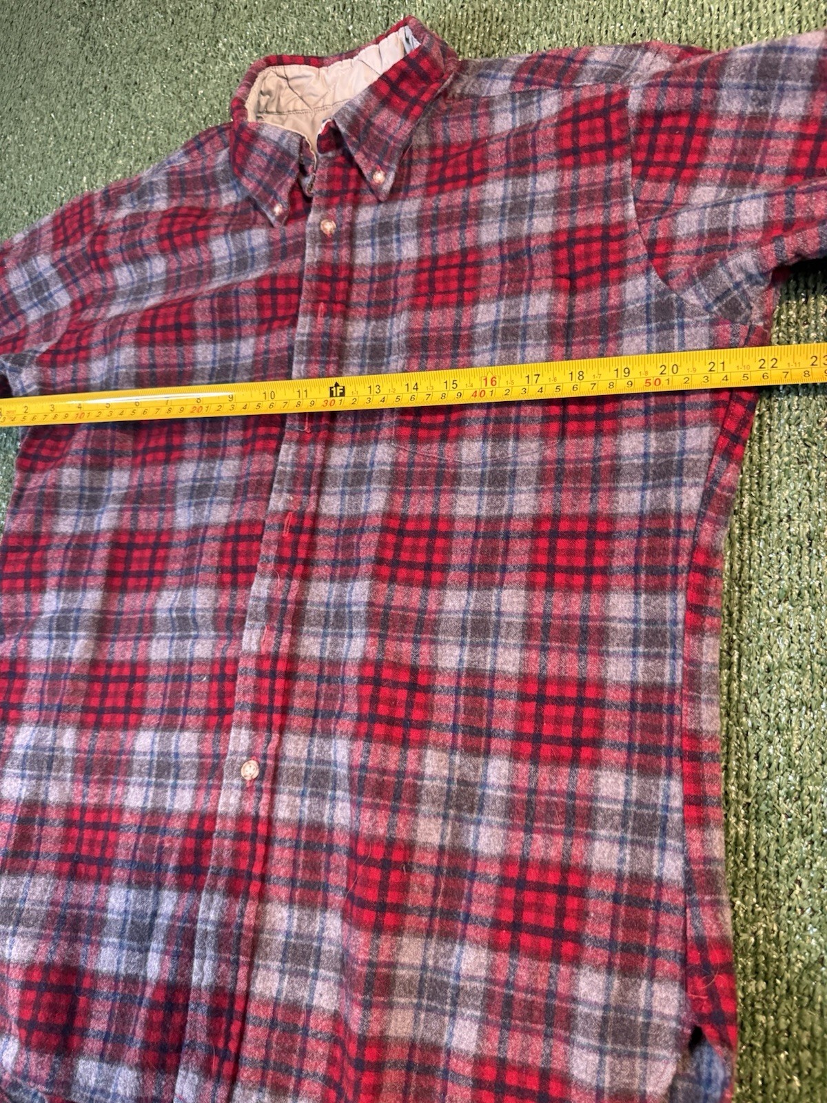 Pendleton Wool Flannel Button Down Field Shirt Me… - image 4