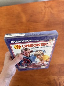 Checkers (Mattel Intellivision) BRAND NEW Factory Sealed - Great Condition NTSC