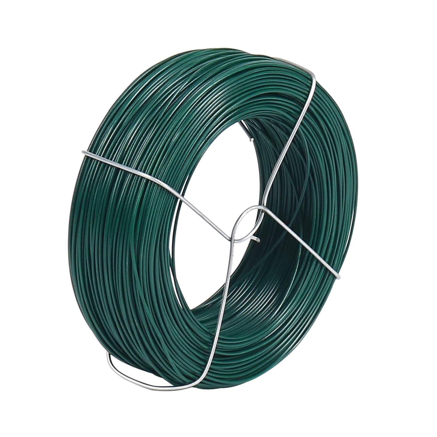 Shintop 100M Garden Wire, Green Gardening Wire for Climbing Plants Ties, Tomatoe