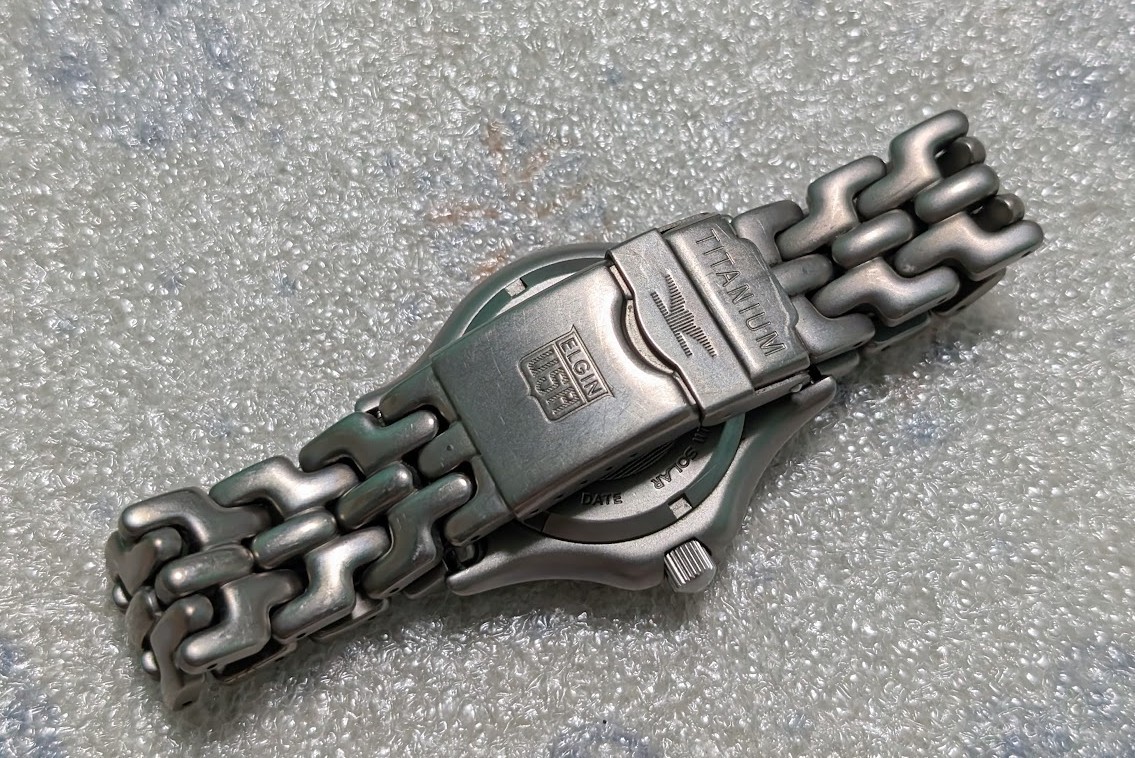 Elgin USA Solar Diver Watch FK-938-C SPORTS MOST VALUABLE PLAYER