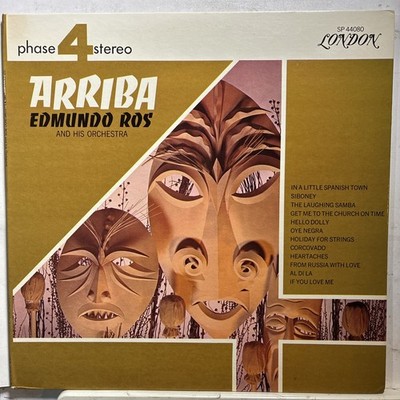 EDMUNDO ROS Arriba (1966) LONDON Phase 4 Stereo SP-44080