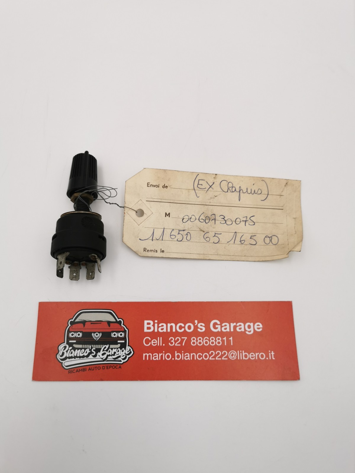Genuine Alfa Romeo Alfetta GTV GTV6 Fan Switch 116506516500 60730075