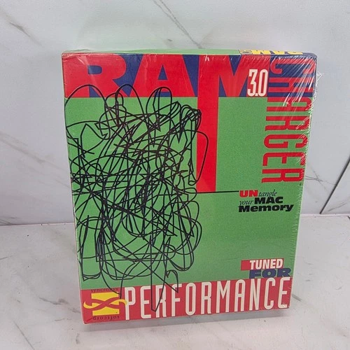 Vintage RAM Charger 3.0 Untangle Your MAC Memory Performance Software VTG RARE