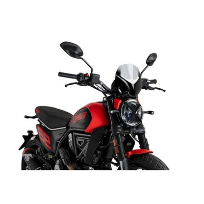PUIG CUPOLINO NAKED N.G. SPORT PER DUCATI SCRAMBLER ICON 23-25 FUME CHIARO