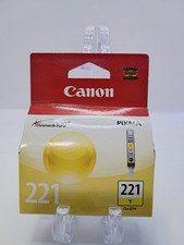 Canon 221 Yellow Ink Cartridge