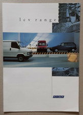 Fiat Light Commercial Vehicles Brochure 1992 - Uno Van Fiorino Ducato Fiat Light Commercial Vehicles Brochure 1992 - Uno Van Fiorino Ducato