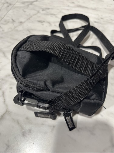 Case Logic Camera Case Padded Black And Blue W/ Belt Loop & Strap 3 Zip Pouch - Picture 4 of 6